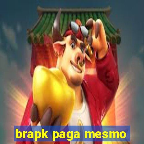 brapk paga mesmo